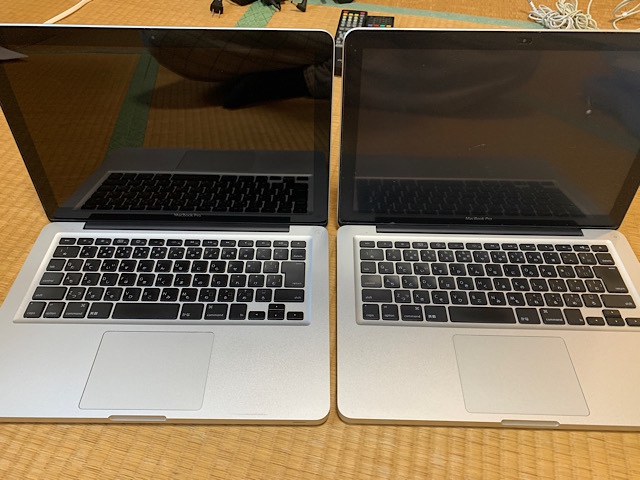 MacBookPro Early 2011 13inch(A1278) とMid2009 13inch(A1278)をゲット